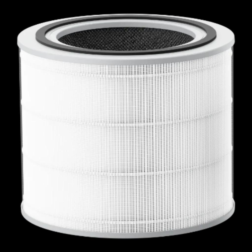 Filtro para purificador de ar Mijia Smart Air Purifier Max cilíndrico, malha branca 360°, núcleo preto