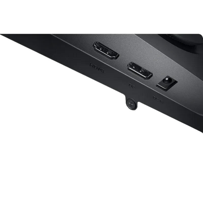 Xiaomi A24i 23.8 FHD 100Hz IPS con puertos traseros: HDMI, DisplayPort y DCIN, diseño delgado en negro para conexión versátil y montaje ordenado