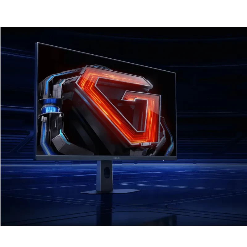 Monitor Xiaomi 2K Gaming G27Qi 2026 con pantalla sin bordes, panel 2K nítido, soporte ajustable y diseño gamer con iluminación roja en forma de G