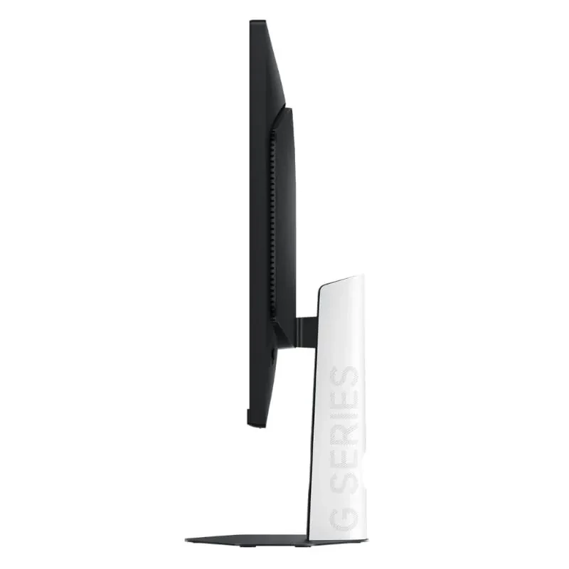 Monitor Xiaomi 2K Gaming G27Qi 2026 con perfil ultra delgado, panel negro, trasera blanca y base estable; soporte ajustable con detalle G Series en el lateral