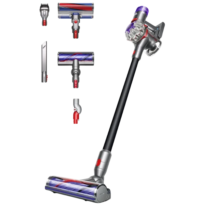 Dyson V8 Cyclone - Aspiradora de escoba sin cables 115 AW de succión sostenida, depósito de 0,54 l
