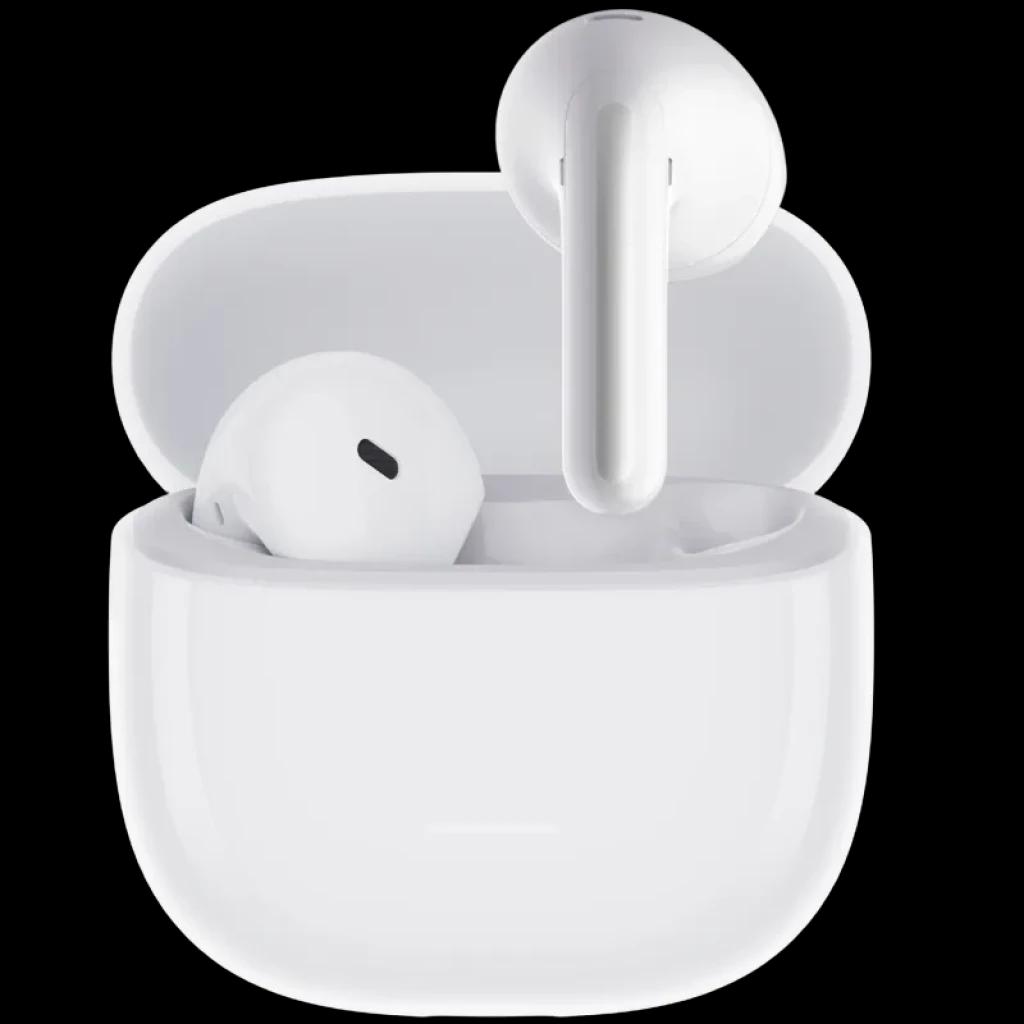 Xiaomi Redmi Buds 8 Active Blanco - Auriculares bluetooth semi-in-ear con micrófono AI y cancelación de viento