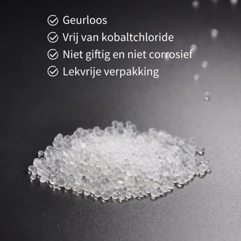 Bolsa de desecante para comedero inteligente Petkit: perlas de gel de sílice blancas, sin olor, sin cobalto, no tóxicas, anticorrosivas y empaque a prueba de