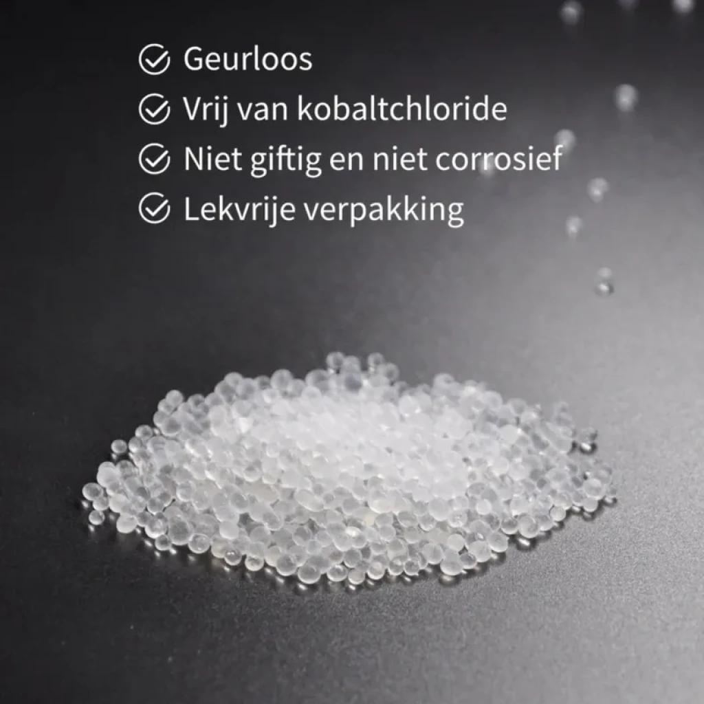 Bolsa de desecante para comedero inteligente Petkit: perlas de gel de sílice blancas, sin olor, sin cobalto, no tóxicas, anticorrosivas y empaque a prueba de