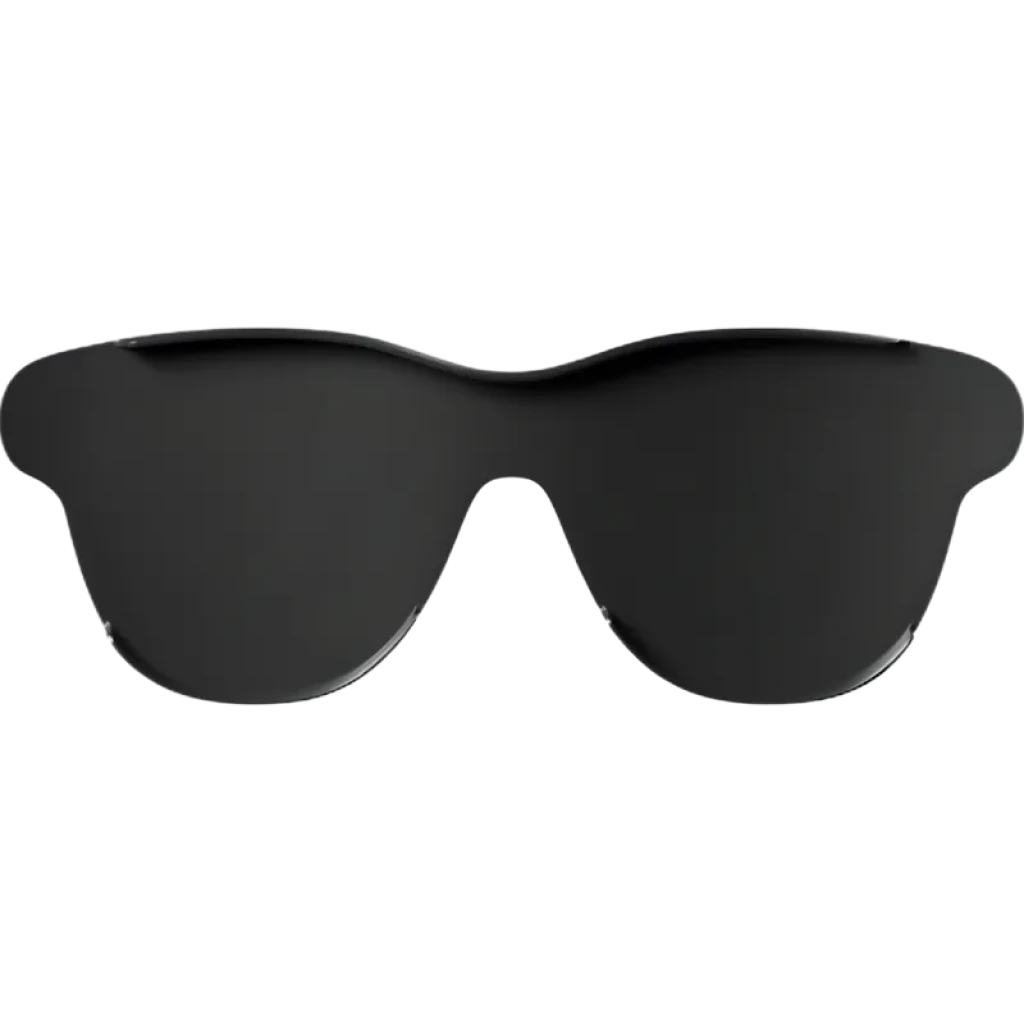 AR RayNeo Air 3S Pro eyepiece écran occultant noir, forme enveloppante, surface mate, accessoire pour lunettes AR 1200 nits 120Hz, design épuré