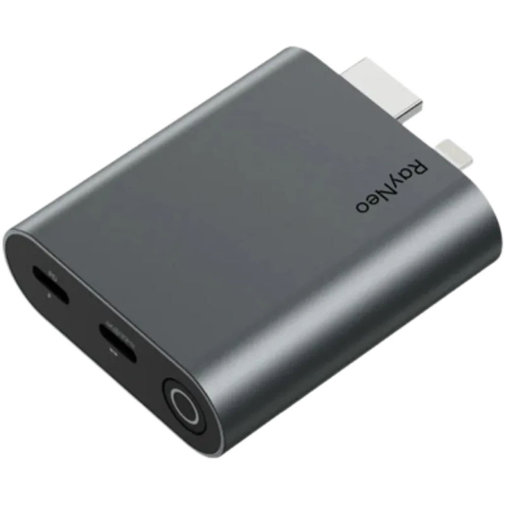 Adaptateur HDMI vers USB-C pour recharger les lunettes AR RayNeo