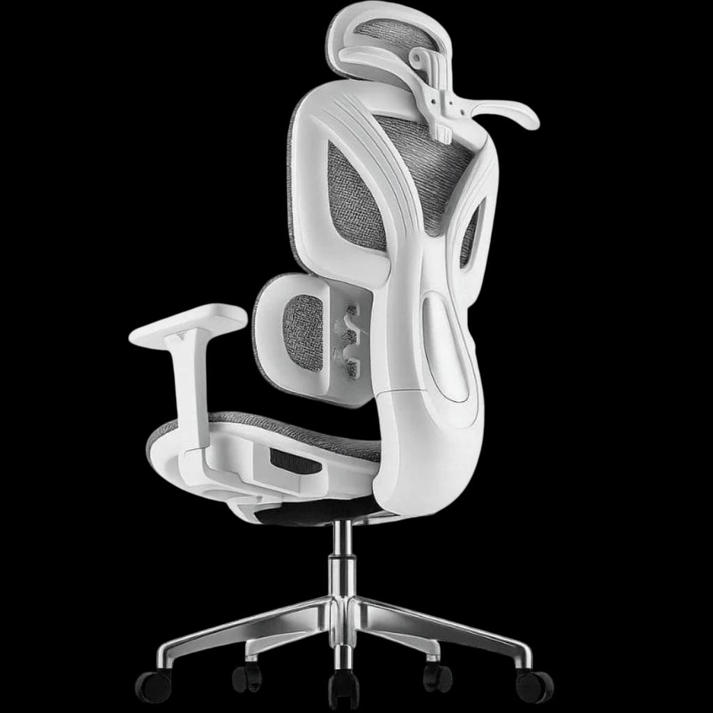 Powerbasic Silla de Oficina Ergonómica Beja Gris - Clase B Reacondicionado
