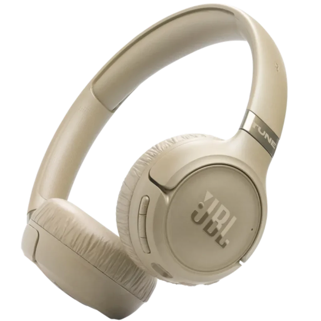 JBL Tune 680NC Beige - Auriculares Inalámbricos Supraaurales con ANC
