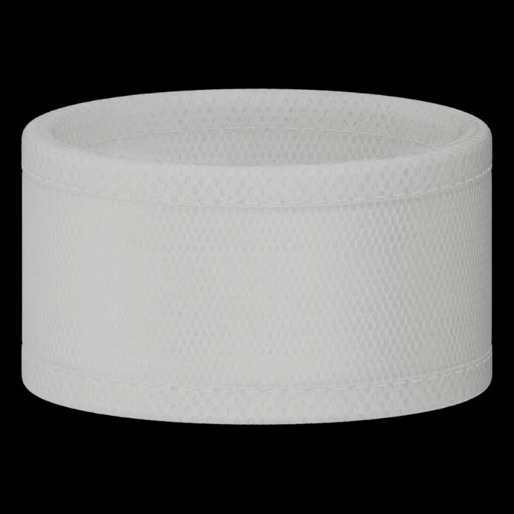 Filtro para Mijia Smart Evaporative Humidifier Pro: cartucho cilíndrico branco, malha fina 360°, tecido poroso para alta absorção e evaporação uniforme