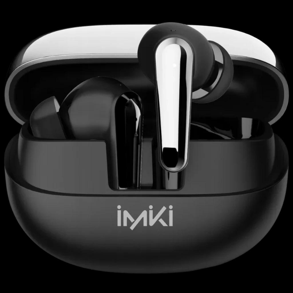 Imiki T14 Preto - Auriculares intra-auriculares TWS com até 50 horas de autonomia