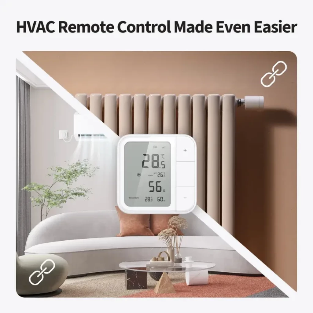 Función de control remoto HVAC del sensor Aqara W100
