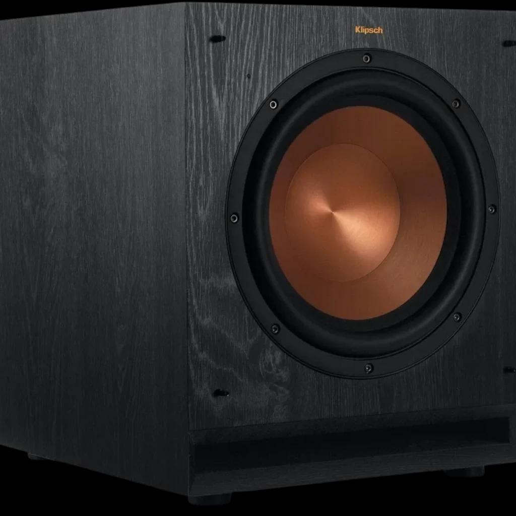 Klipsch SPL 120 CE de 12" com amplificador Classe D de 300 W - Subwoofer ativo 