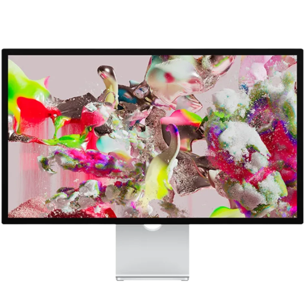 Apple Studio Display 27 pulgadas Retina 5K con vidrio estándar, soporte de inclinación ajustable y cámara ultra gran angular de 12 Mpx