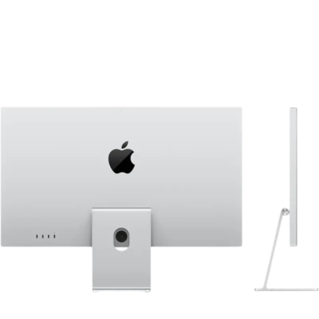 Apple Studio Display 27 pulgadas Retina 5K con vidrio estándar, acabado aluminio plata, soporte con inclinación ajustable y cámara ultra gran angular 12 Mpx