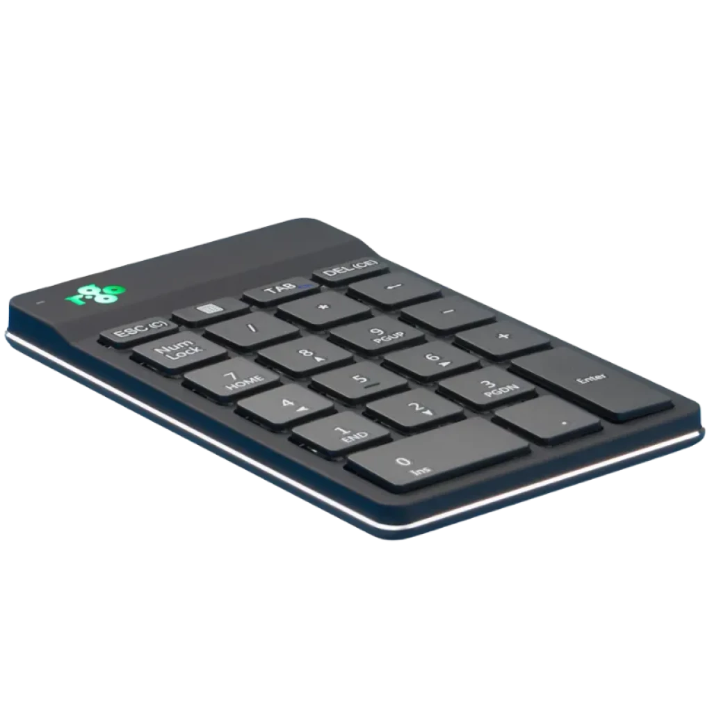 R-Go Tools Numpad Break - Clavier numérique compact sans fil Bluetooth avec indicateur de pause