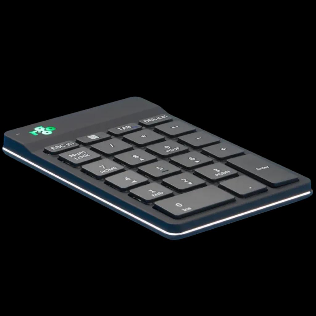  R-Go Tools Numpad Break - Teclado Numérico compacto inalámbrico Bluetooth con indicador de pausa
