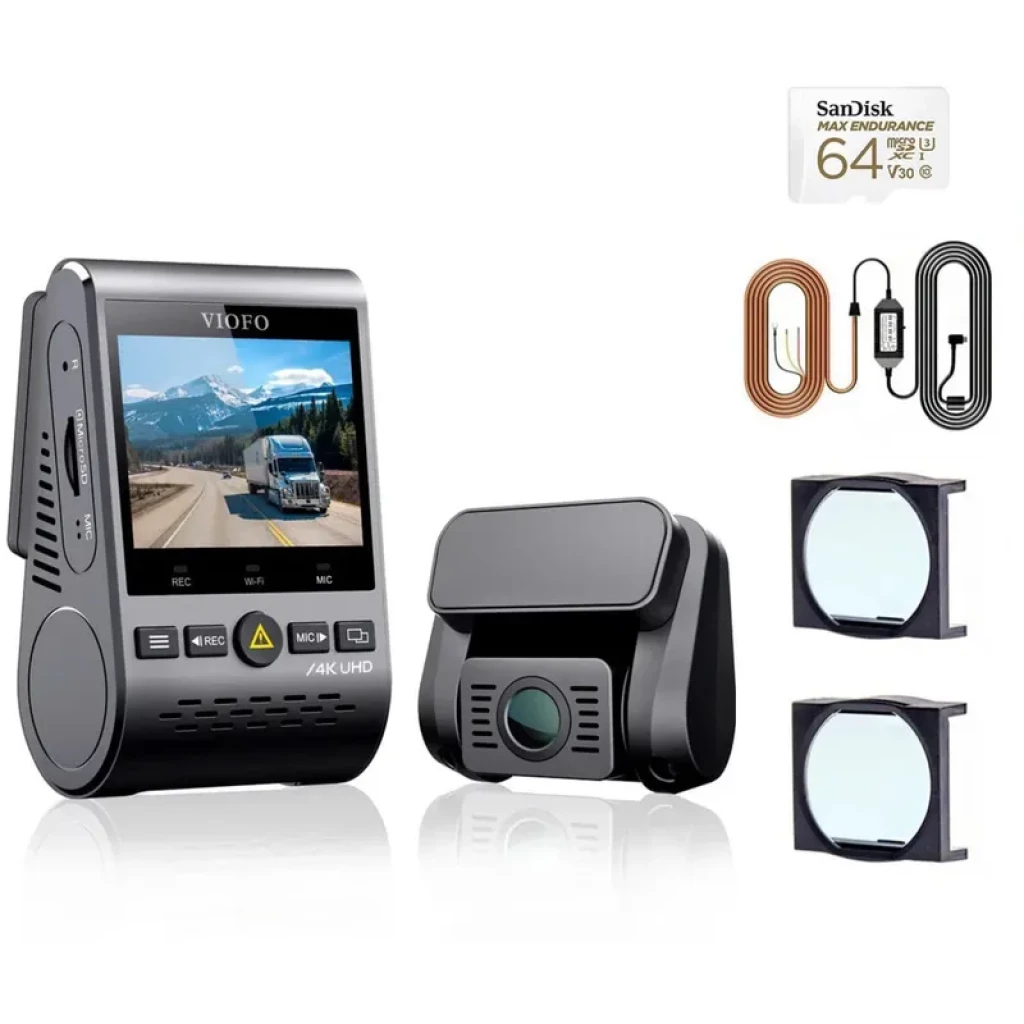 VIOFO A129 Pro Duo 4K UHD - Dashcam dual con Wi-fi y GPS