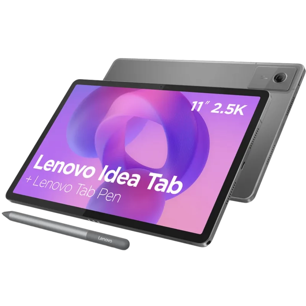 Lenovo Idea Tab Mediatek 128 GB  Gris 11" 90Hz  8 GB RAM Wi-Fi 5 Android 15 + Tab Pen