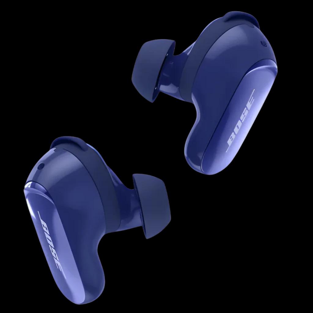 Bose QuietComfort Ultra 2ª geração roxo: auriculares intra-auriculares sem fios, design ergonômico, ponteiras de silicone, acabamento brilhante com