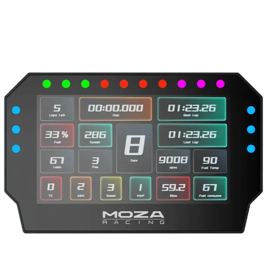 Moza Racing CM2 HD - Tableau de bord de course