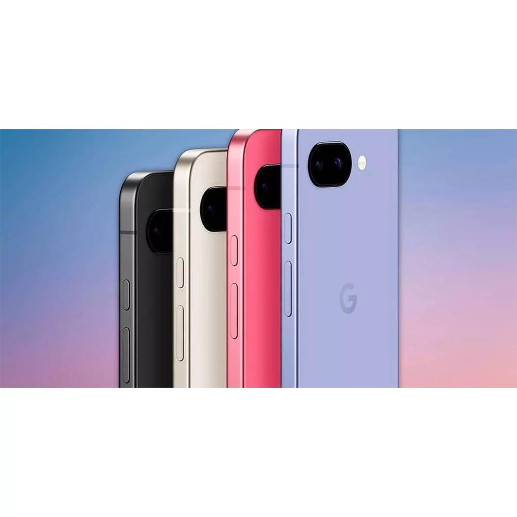 Google Pixel 10a 128GB Baya con acabado mate, varios colores, doble cámara trasera horizontal, botones laterales y diseño minimalista