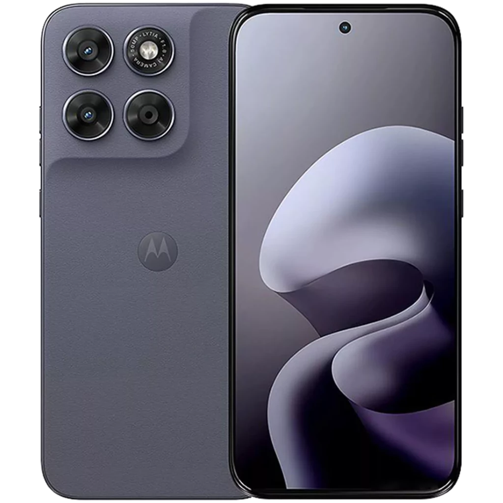 Motorola Moto G67 5G Artic Seal avec écran OLED bord à bord, triple module photo 50 MP, finition mate gris ardoise, 128 Go et 4 Go de RAM