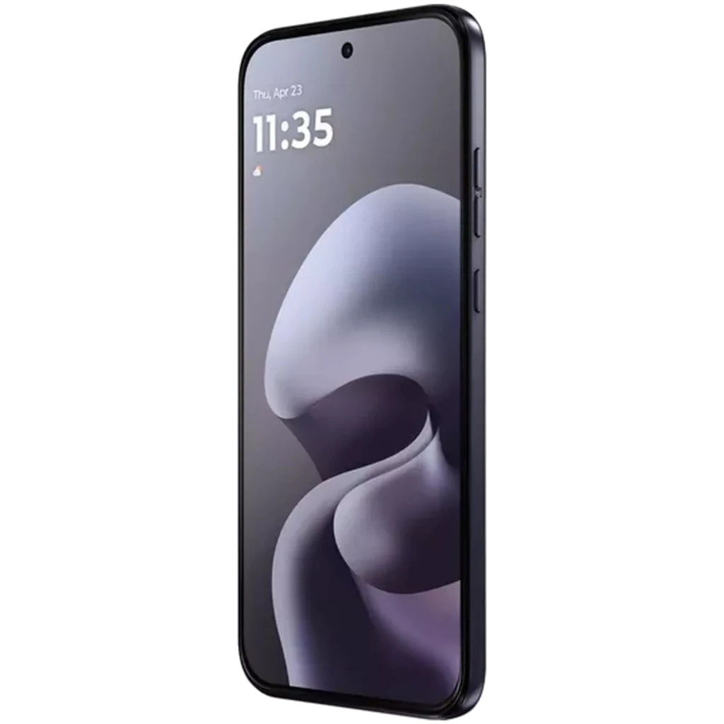 Motorola Moto G67 5G 128 Go Artic Seal smartphone fin, écran OLED bord à bord avec poinçon central, cadre sombre, double caméra arrière 50 MP