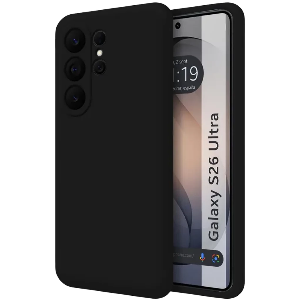 Coque Samsung Galaxy S26 Ultra 5G Square Liquid Premium Noir