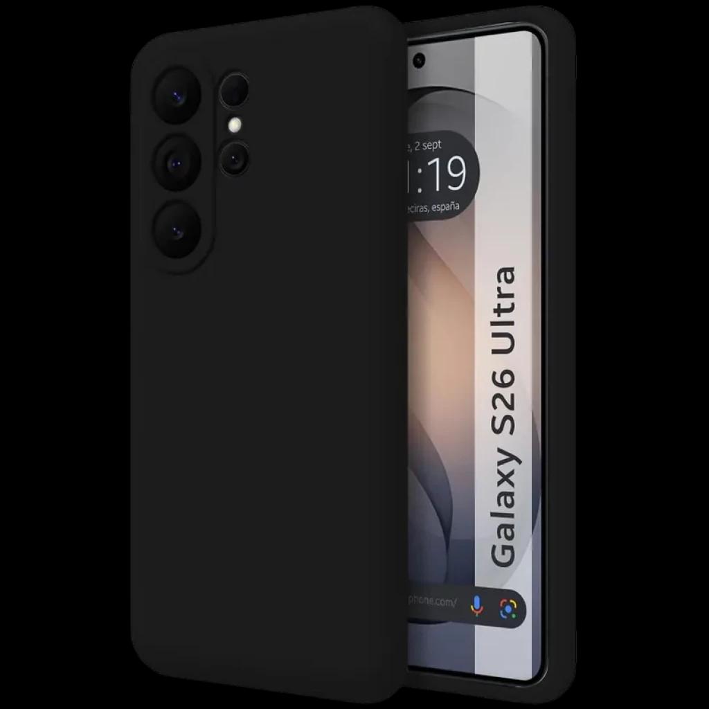 Funda Samsung Galaxy S26 Ultra 5G Square Liquid Premium Negro