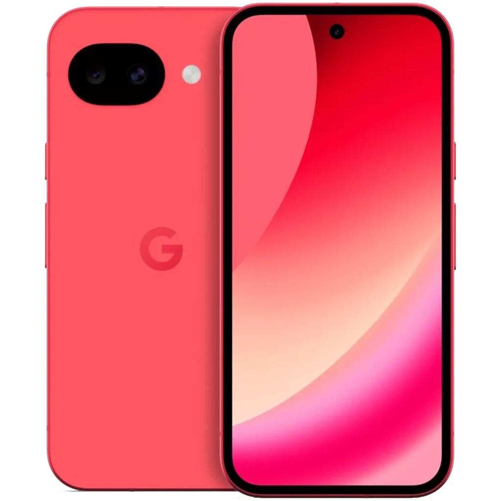 Google Pixel 10a 128GB Baya con pantalla Actua OLED brillante, cámara trasera dual con flash, frontal perforada centrada, 8GB de RAM y chip Tensor G4