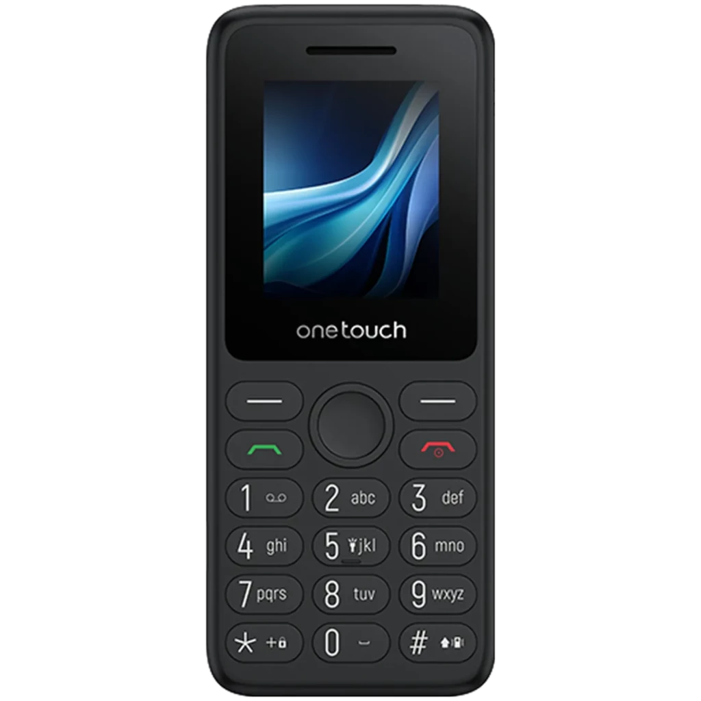 TCL OneTouch 5041 4G Eco Design para mayores con pantalla a color, botones grandes, teclas dedicadas de llamada y navegación sencilla en cuerpo compacto y