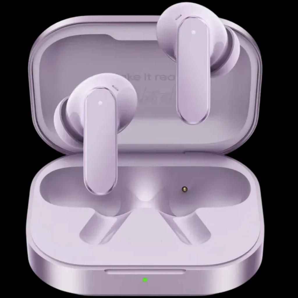 Realme Buds Air 8 TWS Morado - Auriculares Bluetooth, ANC 55dB, Hi-Res LHDC 5.0, Conexión Triple