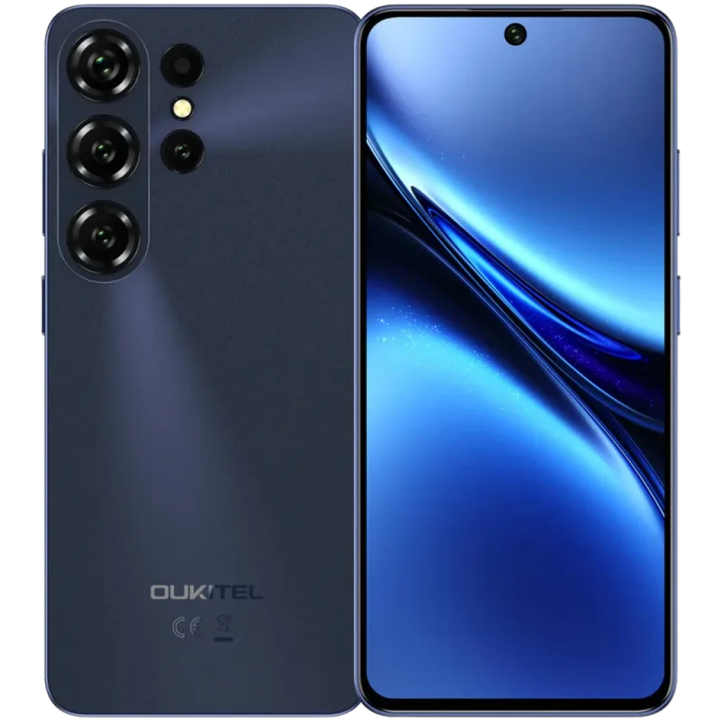 Oukitel C26 4GB/128GB Azul - Teléfono Móvil con Cámara 64 MP, Android 16 y Batería de 5150 mAh