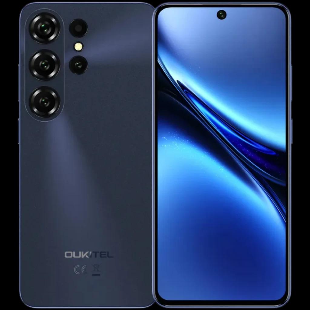 Oukitel C26 4GB/128GB Azul - Teléfono Móvil con Cámara 64 MP, Android 16 y Batería de 5150 mAh