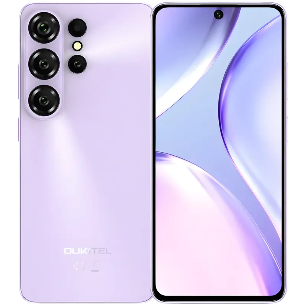 Oukitel C26 128 GB Roxo Ecrã IPS LCD 6 GB de RAM 90 Hz
