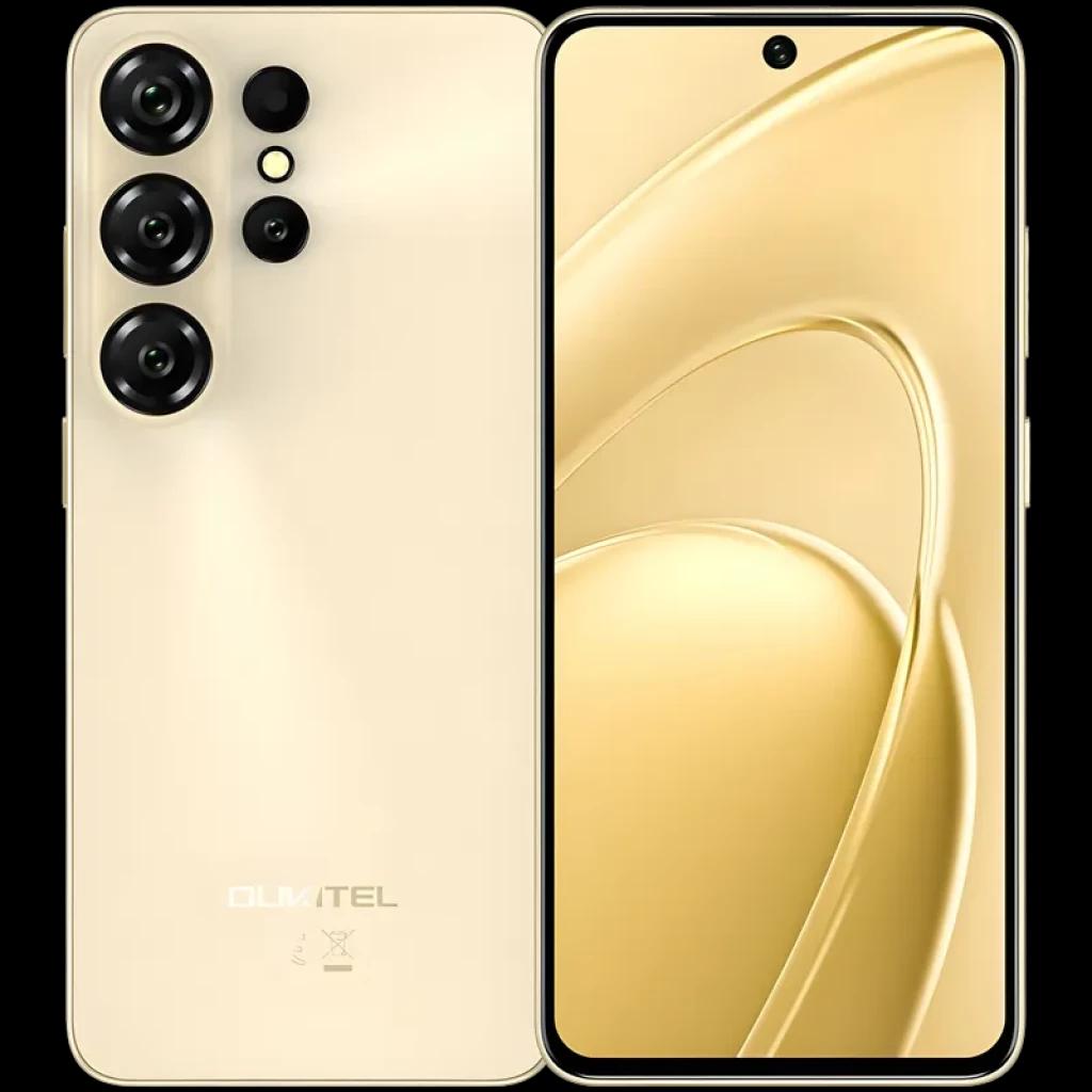 Oukitel C26 128 Go Or Caméra frontale Samsung S5K5E3 5 Mpx 6 Go de RAM 