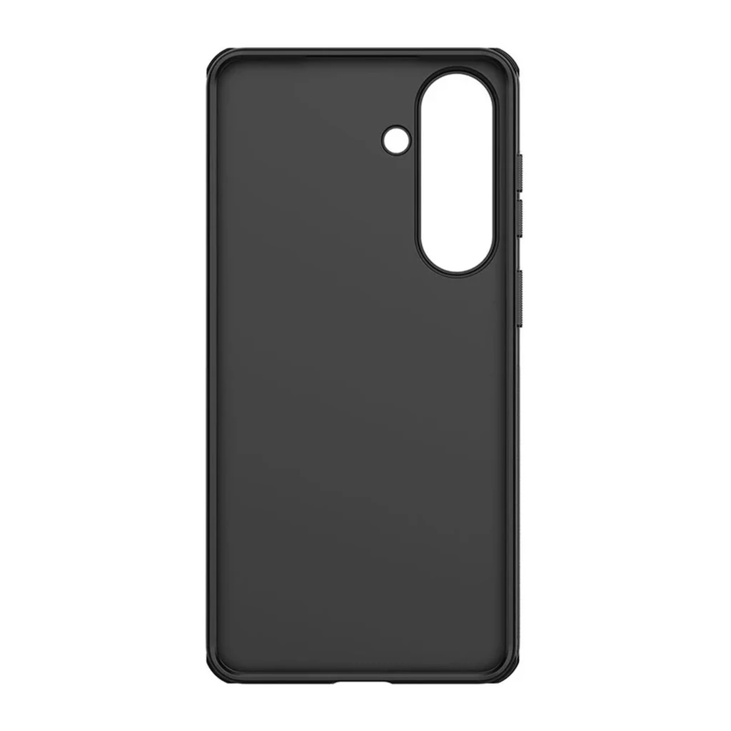 Nillkin Funda Super Frosted Shield Pro para Samsung Galaxy S26+ en negro, rígida y antideslizante, acabado mate, esquinas reforzadas y recortes precisos