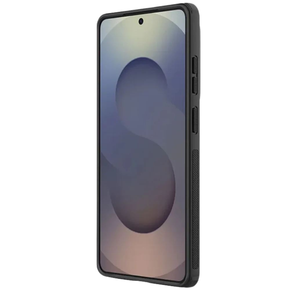 Coque magnétique Nillkin Super Frosted Shield Pro pour Samsung Galaxy S26 Ultra Noir avec texture mate antidérapante, bords renforcés et boutons précis