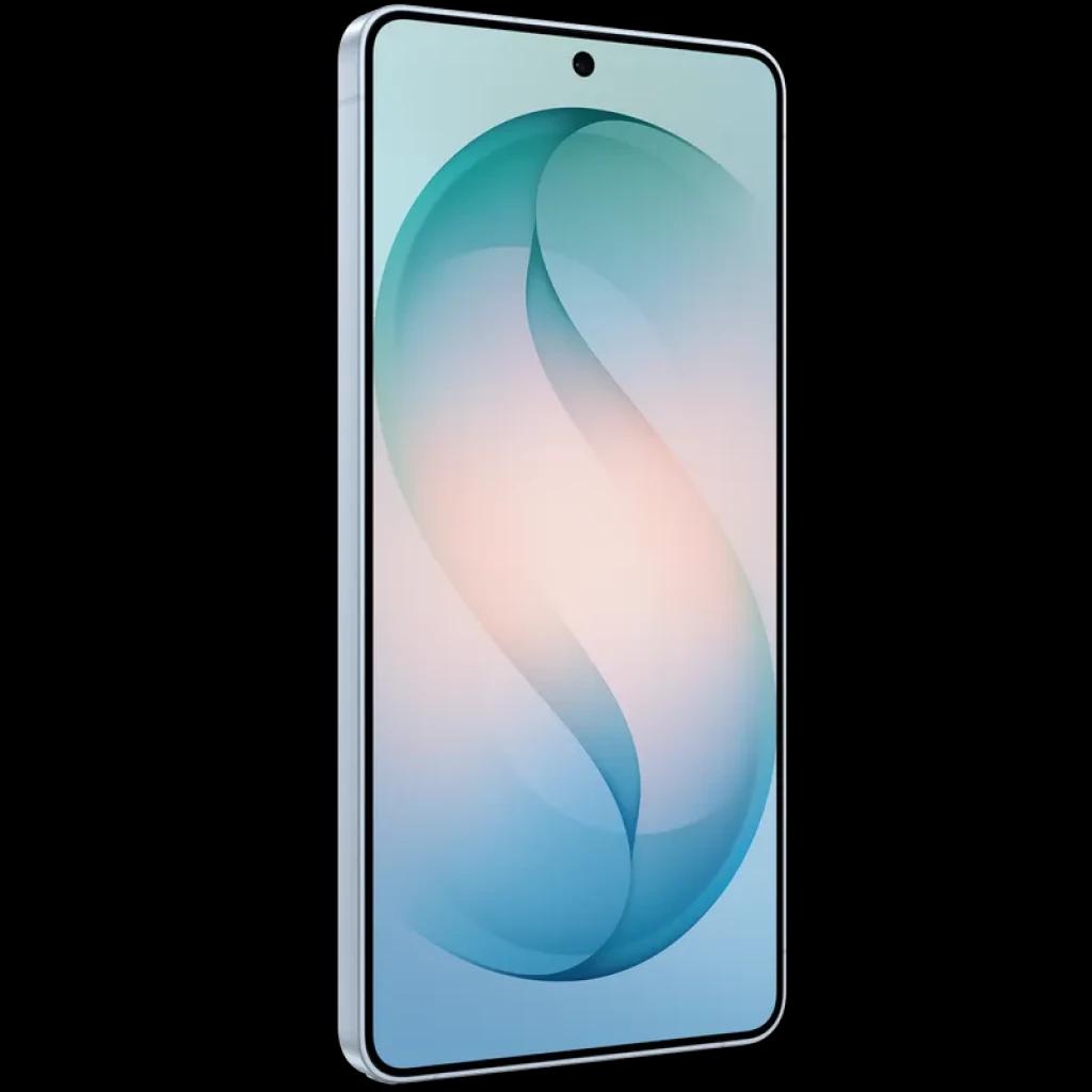 Samsung Galaxy S26 Ultra 5G 1TB Sky Blue con pantalla Dynamic AMOLED 2X de 6.9 pulgadas, frontal casi sin bordes, cámara frontal centrada y marco plateado