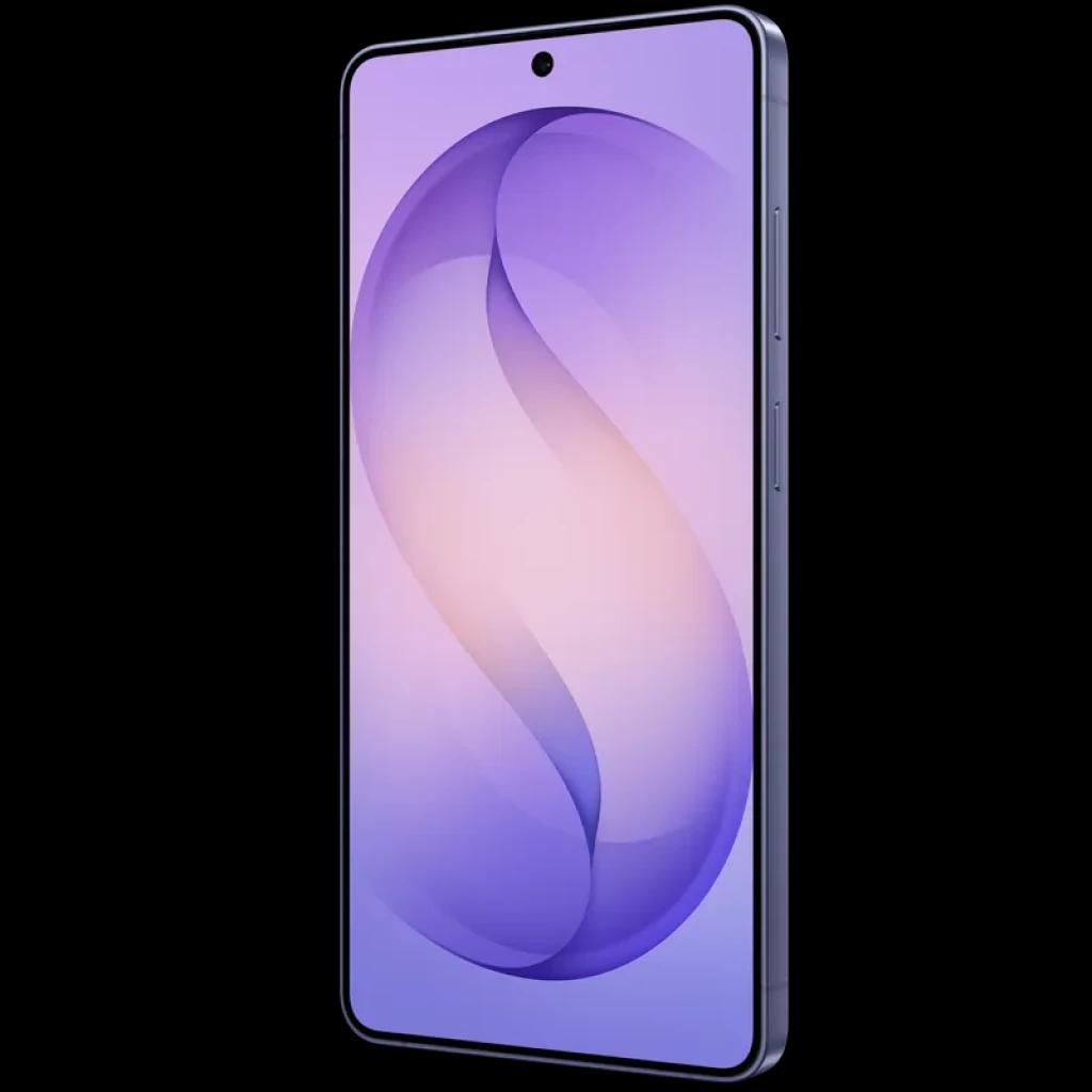 Samsung Galaxy S26 Ultra 5G 1 TB Cobalt Violet com ecrã amplo 120 Hz, vidro Corning Gorilla Armor 2, câmara frontal central e laterais finas em roxo