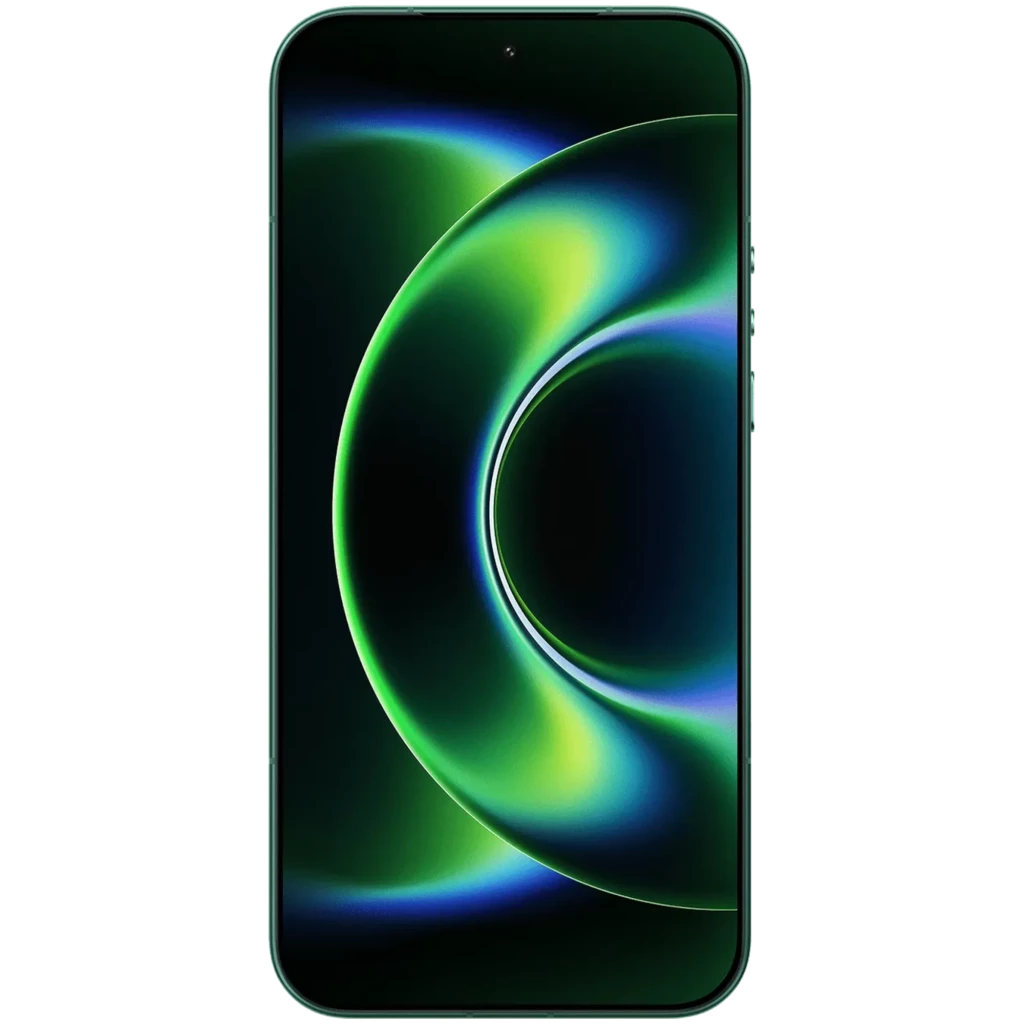 Xiaomi 17 Ultra 512GB Starlit Green con panel OLED 6.9, bordes delgados, pantalla curva y cámara frontal perforada, 12GB RAM y módulo Leica trasero