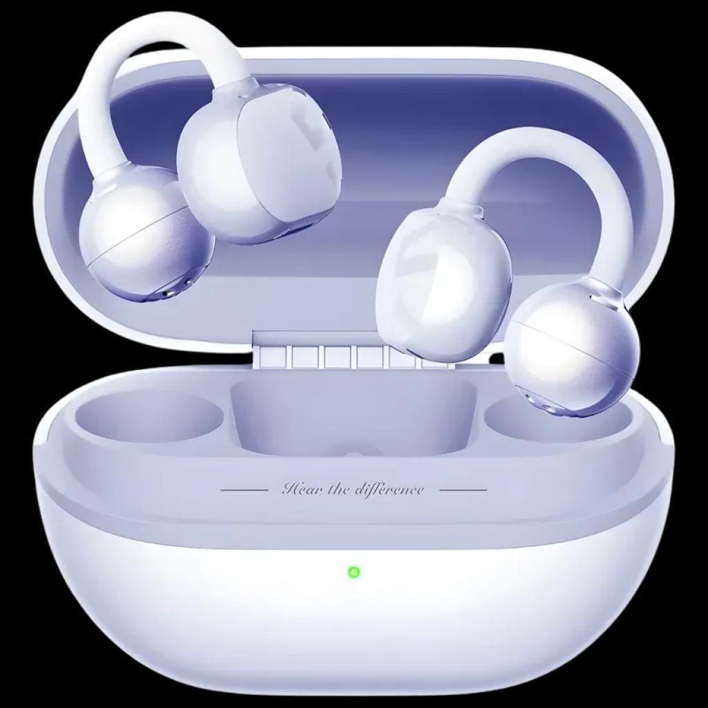 SoundPEATS POP Clip TWS Morado