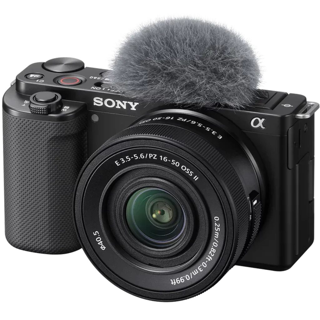 Sony ZV-E10 + E PZ 16-50mm F3.5-5.6 OSS II - Cámara Vlogging APS-C 24.2 MP