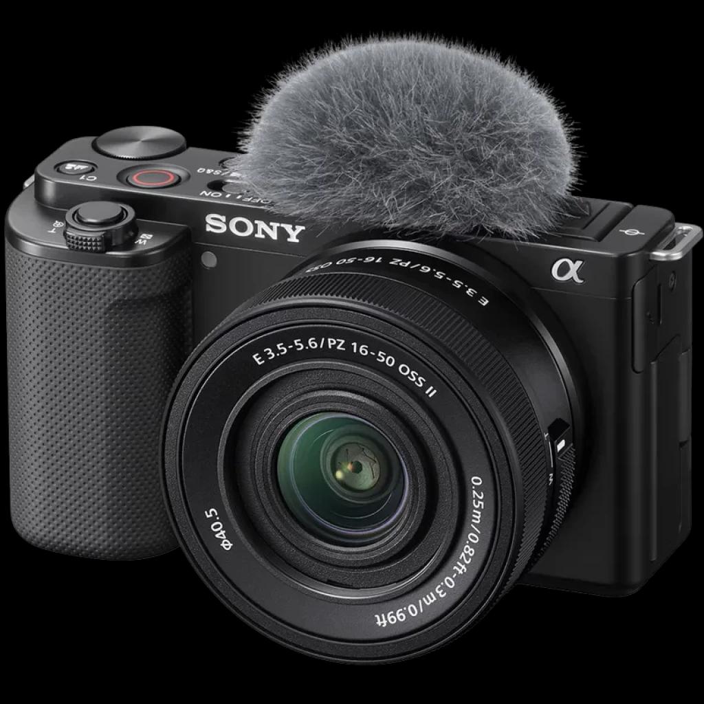 Sony ZV-E10 + E PZ 16-50mm F3.5-5.6 OSS II - Cámara Vlogging APS-C 24.2 MP