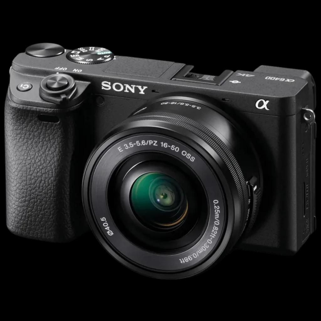Sony α ILCE-6400AK + Objetivo 16-50mm – Cámara EVIL 4K Enfoque 0.02s