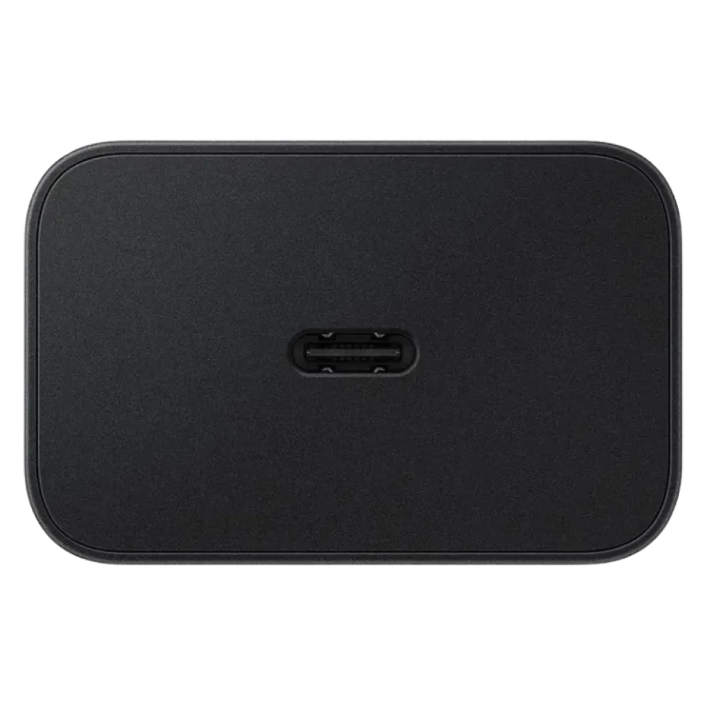 Puerto USB-C integrado en el adaptador de 45W del Samsung EP-P2900TBE