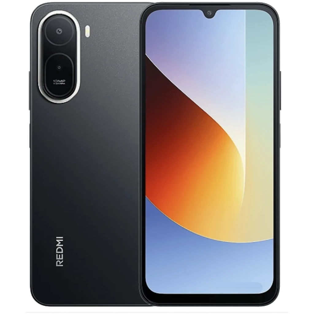 Xiaomi Redmi A7 Pro 128GB negro con pantalla IPS 6.9 pulgadas, notch en gota, marco delgado y doble cámara trasera con módulo vertical elegante