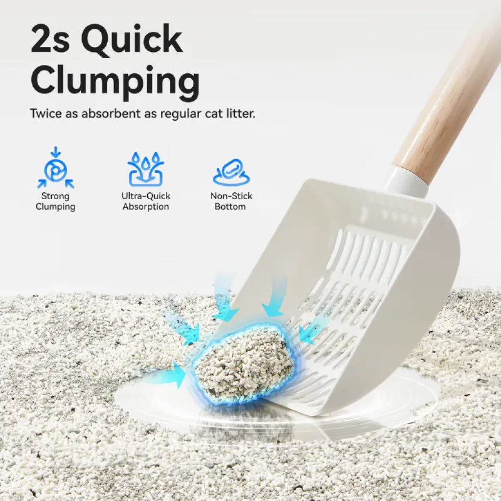 Démonstration de l'agglomération compacte en 2 secondes du sable mélangé de manioc CATLINK