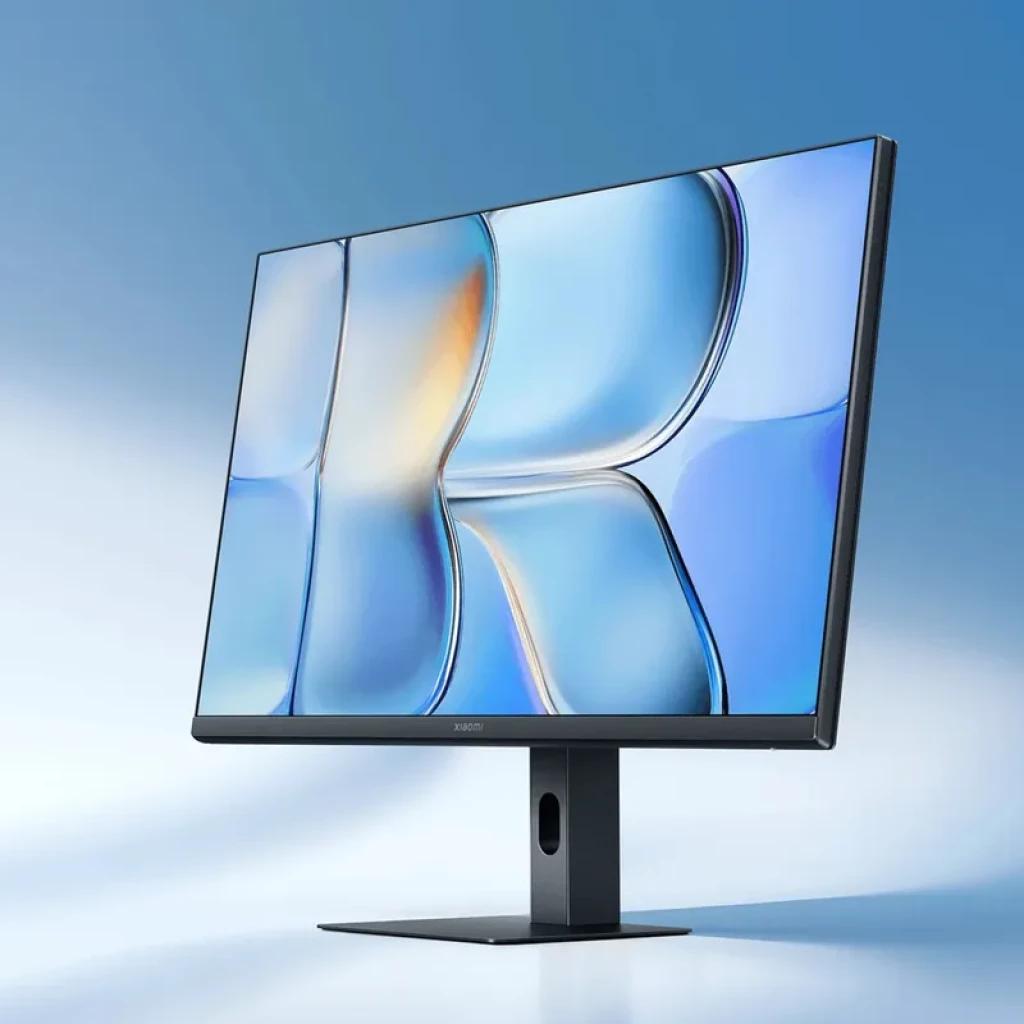 Xiaomi Monitor A27i 2026 IPS 27 pulgadas, marcos ultrafinos, soporte ajustable, pantalla FHD 144Hz, diseño elegante en negro, base estable rectangular