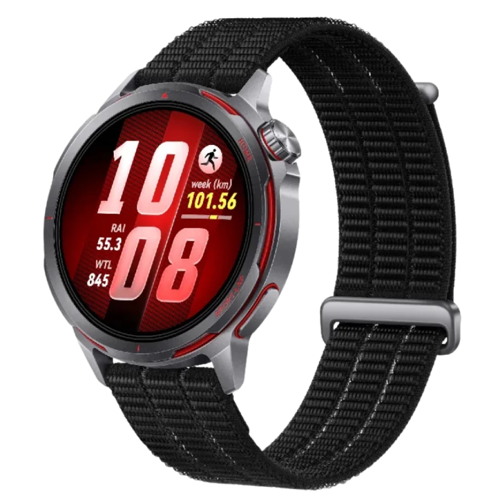 Montre intelligente Huawei Watch GT Runner 2 noire avec cadran sportif actif